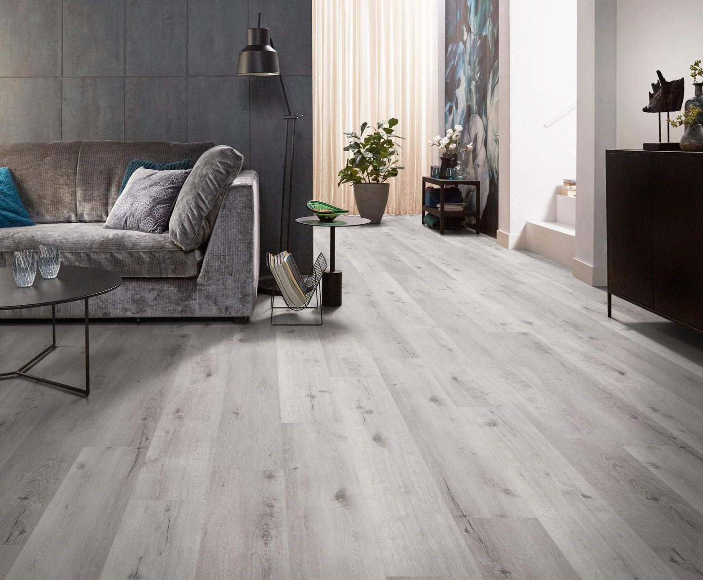 Ambiant Essenzo Strook Light Grey Click