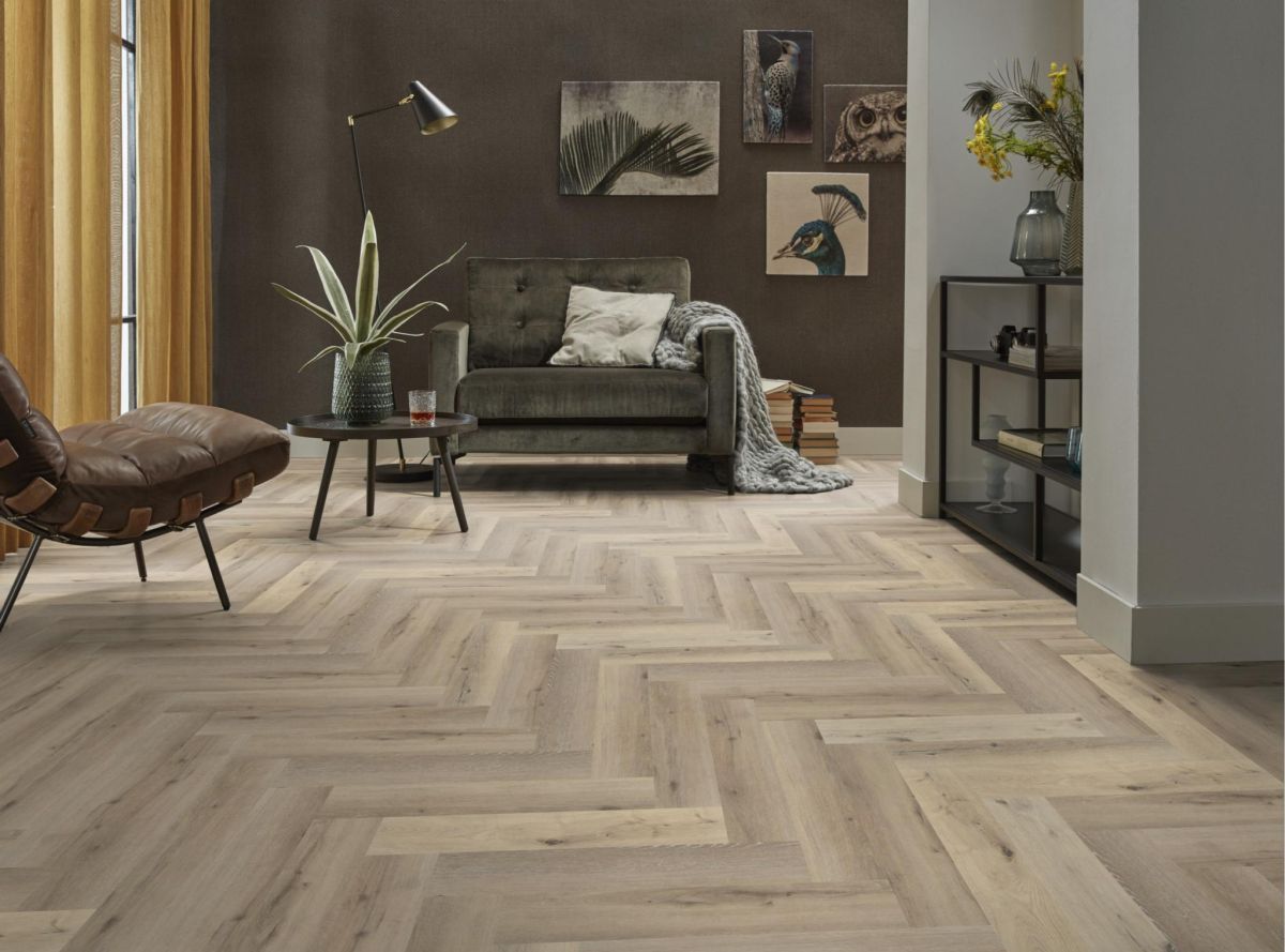Ambiant Spigato Visgraat Light Oak Click