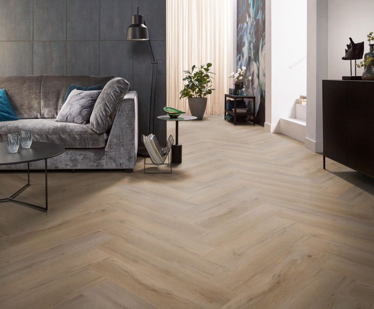 Ambiant Spigato Vivero Visgraat Smoky Click