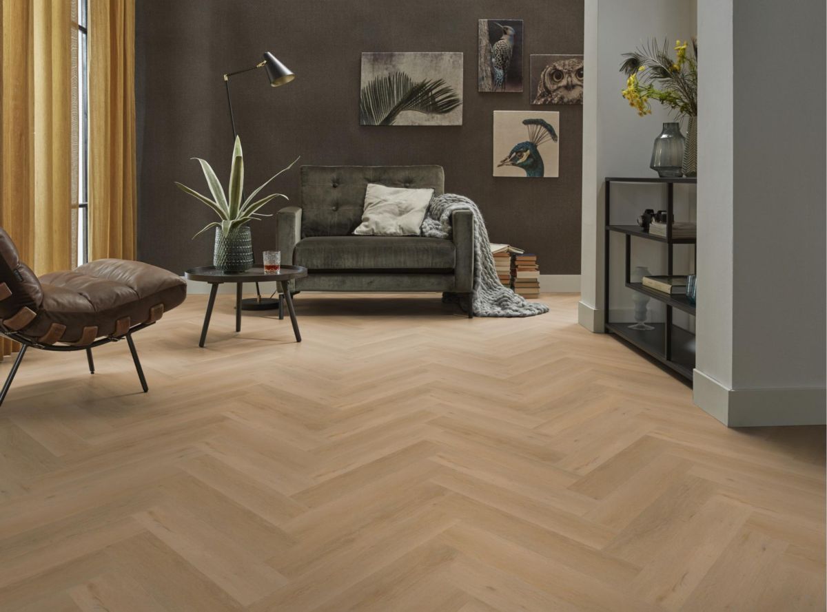 Ambiant Spigato Vivero Visgraat Warm Oak Click