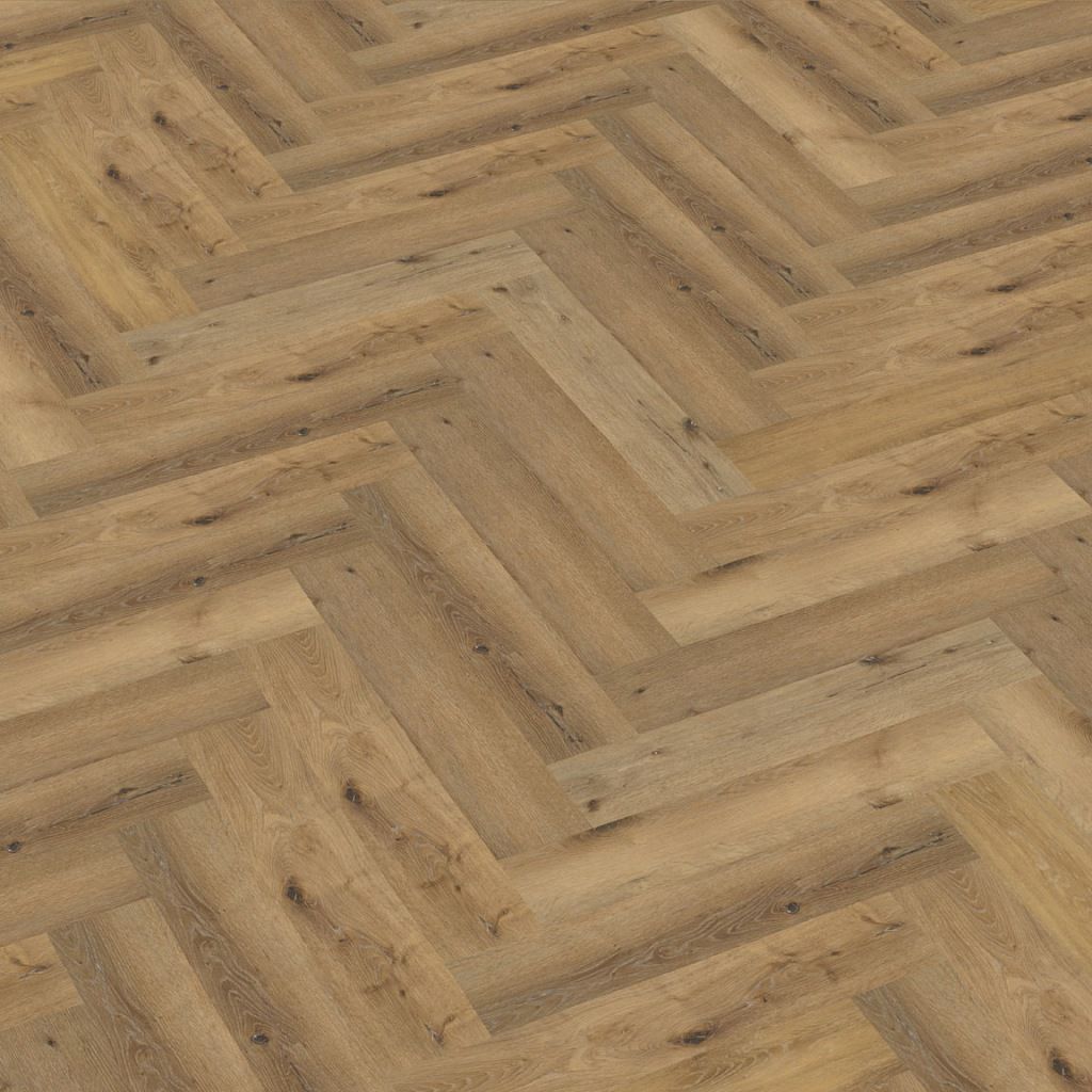 Ambiant Spigato Visgraat Dark Oak Click